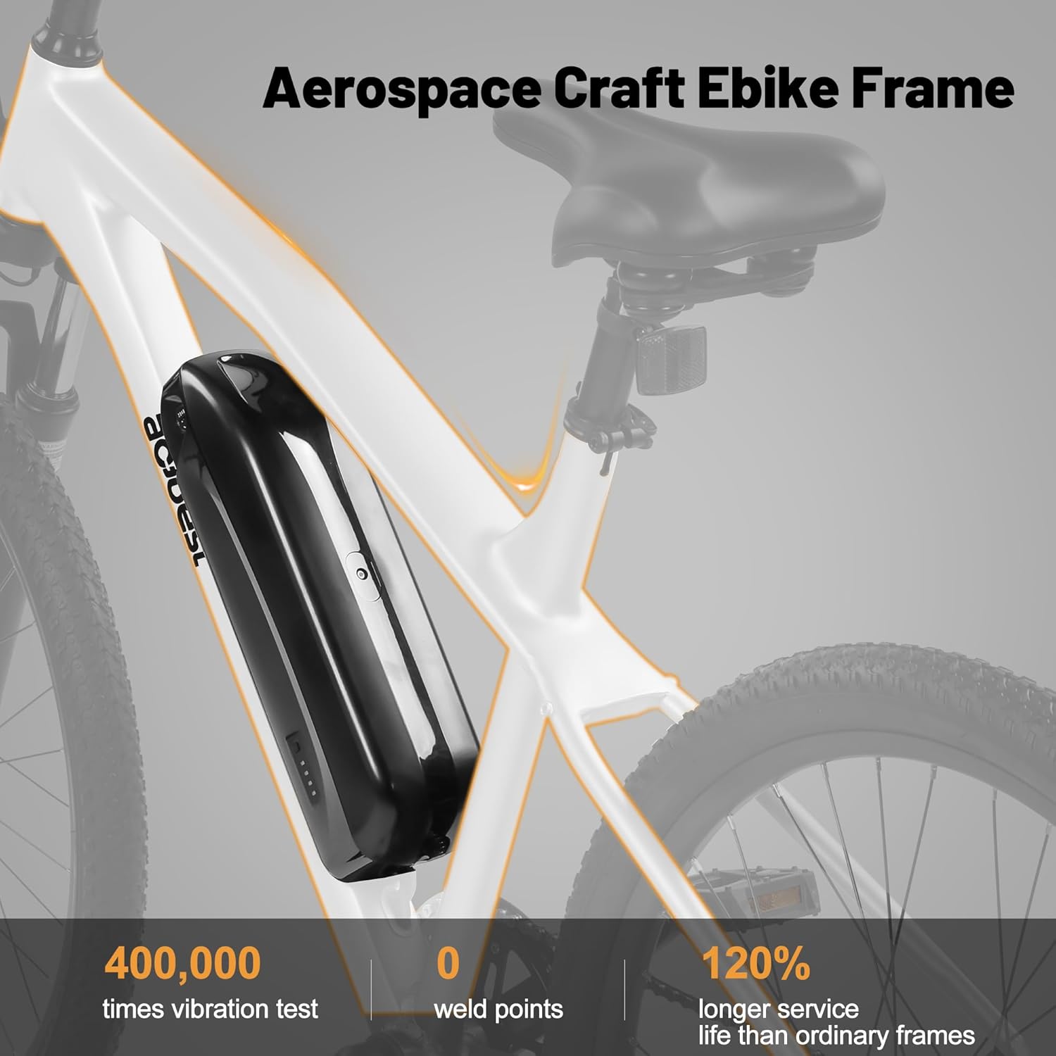 ACTBEST Race Electric Bike for Adults 21-Speed 27.5" Ebike view 8